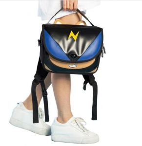 Nohoo WoW Handbag-Space Dog Black