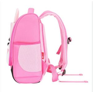 Nohoo Jungle Kids School Bag - Sapiential Bear Pink