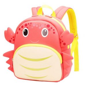 Nohoo Ocean Backpack-Crab Red