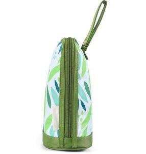 Little Story Insulated Bottle Bag - Green Tropical