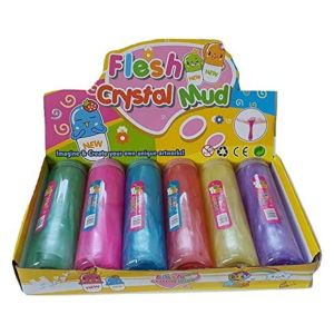 Puzzel Fun, Crystal Mud - 6 Pcs