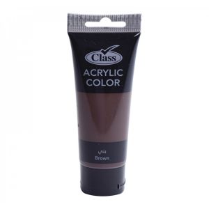  Class, Acrylic Color Tube, Brown - 60 Ml