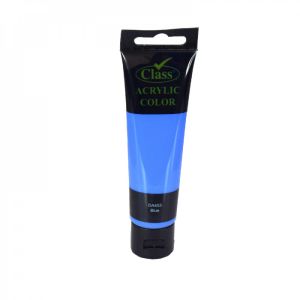  Class, Acrylic Color Tube, Blue - 60 Ml