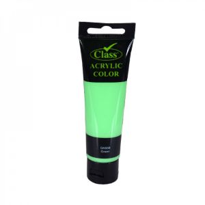  Class, Acrylic Color Tube, Green - 60 Ml