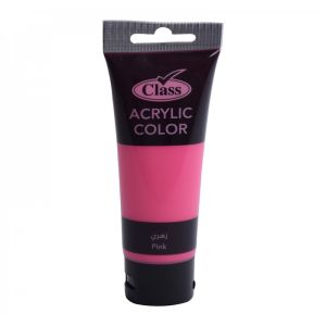  Class, Acrylic Color Tube, Pink - 60 Ml