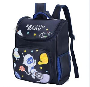 Eazy Kids Astronaut School bag-Blue