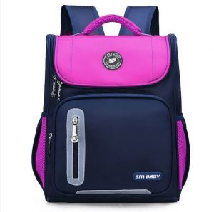 Eazy Kids Ergonomic School Bag-Pink