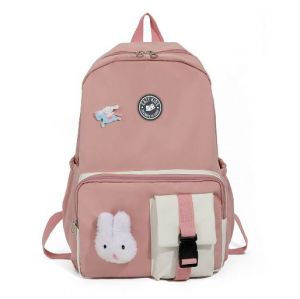 Eazy Kids Vogue School Bag-Pink