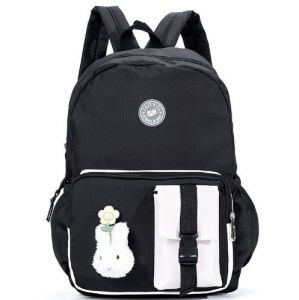 Eazy Kids Vogue School Bag-Black