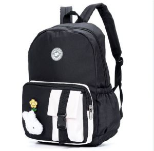 Eazy Kids Vogue School Bag-Black