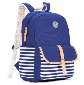 Eazy Kids Classic School Bag-Blue