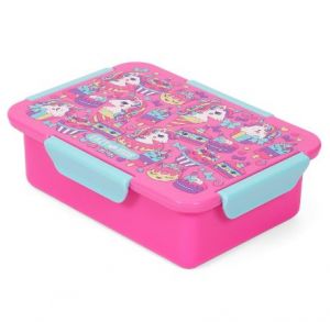 Eazy Kids Lunch Box,  Unicorn Desert - Pink, 850ml