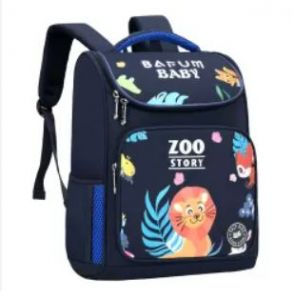 Eazy Kids Leo School bag-Blue