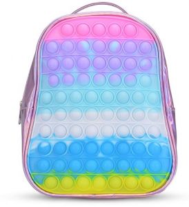 Eazy Kids Unicorn Pop-it Bag-Pink