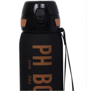 Eazy Kids Water Bottle 1000ml - Black