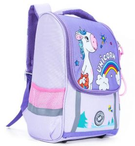 Eazy Kids School Bag Unicorn - Prince Purple