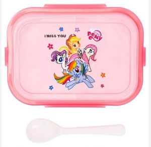 Eazy Kids - Pony Bento Lunch Box w/t Spoon - Friendship