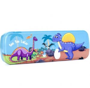 Eazy Kids Pencil Box -Dino Blue