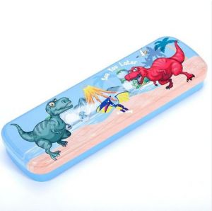 Eazy Kids Pencil Box -Dino Red