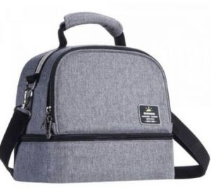 Sunveno Insulated Bottle/Lunch Bag - Grey