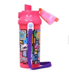 Eazy Kids Water Bottle 600ml - Pink