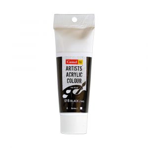 Camel Artists Acrylic Colour Series 1:40ml Tubes Black