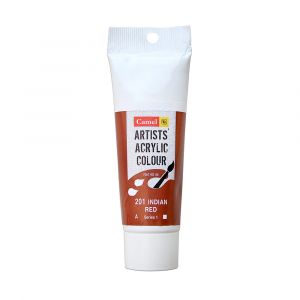 Camel Artists Acrylic Colour Series 1:40ml Tubes Indian Red