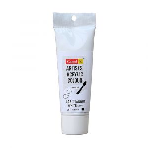Camel Artists Acrylic Colour Series 1:40ml Tubes Titanium White
