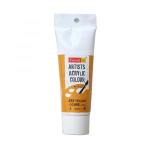 Camel Artists Acrylic Colour Series 1:40ml Tubes Yellow Ochre