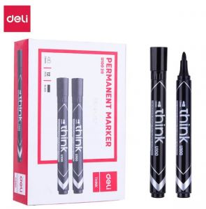 Deli Permanent Marker Black 1.5mm EU10020 