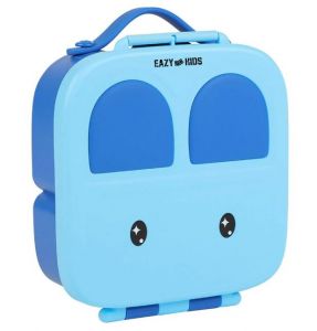 Eazy Kids Bento Lunch Box w/t handle- Blue