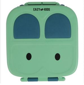 Eazy Kids Bento Lunch Box w/t handle- Green