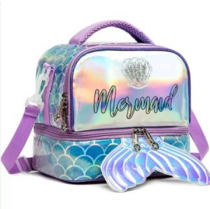 Eazy Kids - Bottle/Lunch Bag - Mermaid Purple