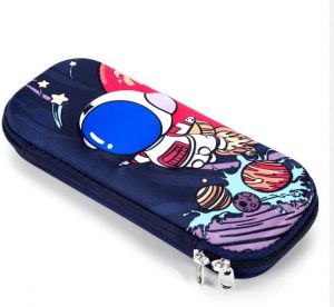 Eazy Kids 3D Astronaut Pencil Case-blue