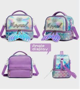 Eazy Kids - Bottle/Lunch Bag - Mermaid Purple