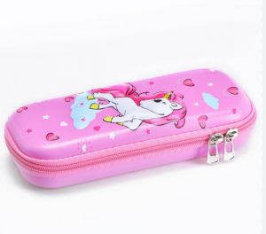 Eazy Kids 3D Pencil Case - Unicorn Pink