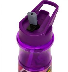 Eazy Kids Water Bottle 500ml wt Straw - Purple