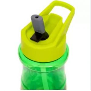 Eazy Kids Water Bottle 500ml wt Straw - Green