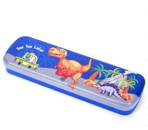 Eazy Kids Pencil Box -Dino Yellow