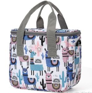 Eazy Kids Lama Lunch Bag - Grey