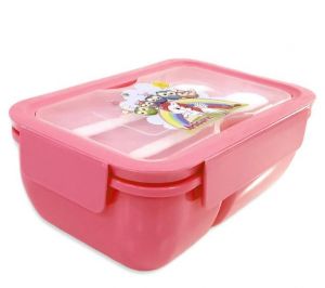 Eazy Kids Unicorn Snack Box wt Spoon & Fork - Friends