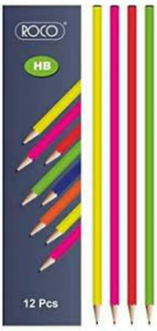 Roco Pencil Set FLOROCENT COLOR 12PCS