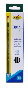 Class Tiger Pencils 666 (HB2) - Pack of 12