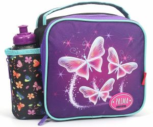 Prima Lunch Bags with Water Bottle for Girls