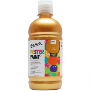 MONT MARTE POSTER PAINT GOLD COLOR 500ML