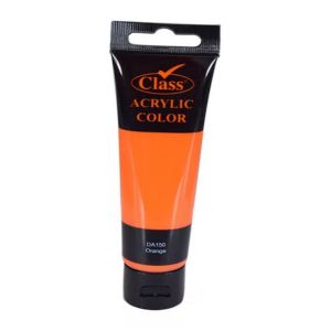  Class, Acrylic Color Tube, Orange - 60 Ml