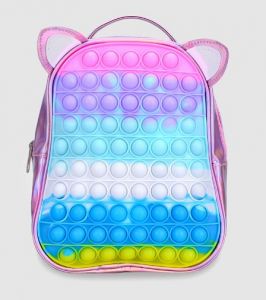 Eazy Kids Unicorn Pop-it Ears Bag-Pink