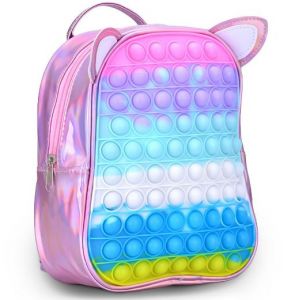 Eazy Kids Unicorn Pop-it Ears Bag-Pink