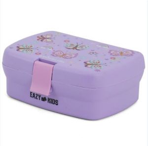 Eazy Kids Bento Lunch Box - Butterfly Purple