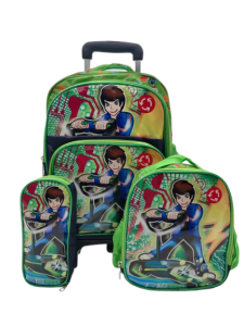 TROLLY BAG( BEN 10 GREEN)